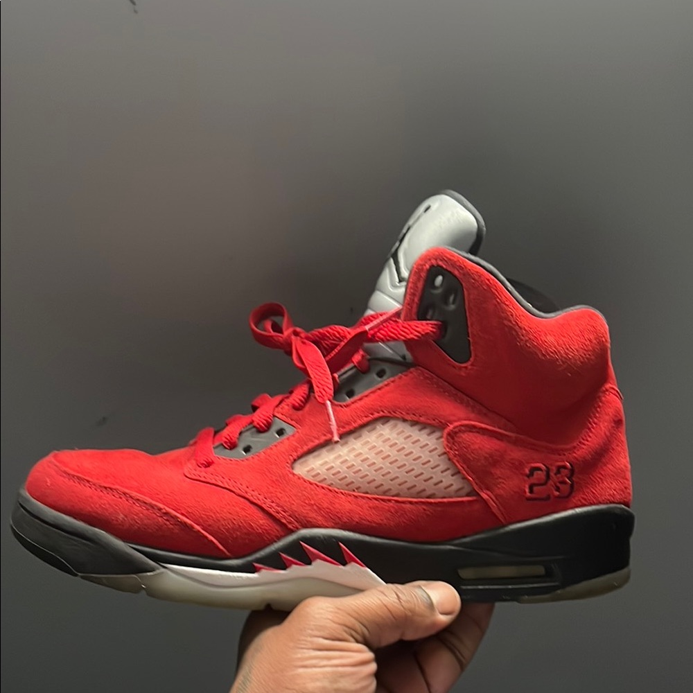 Red Air Jordan Sneakers